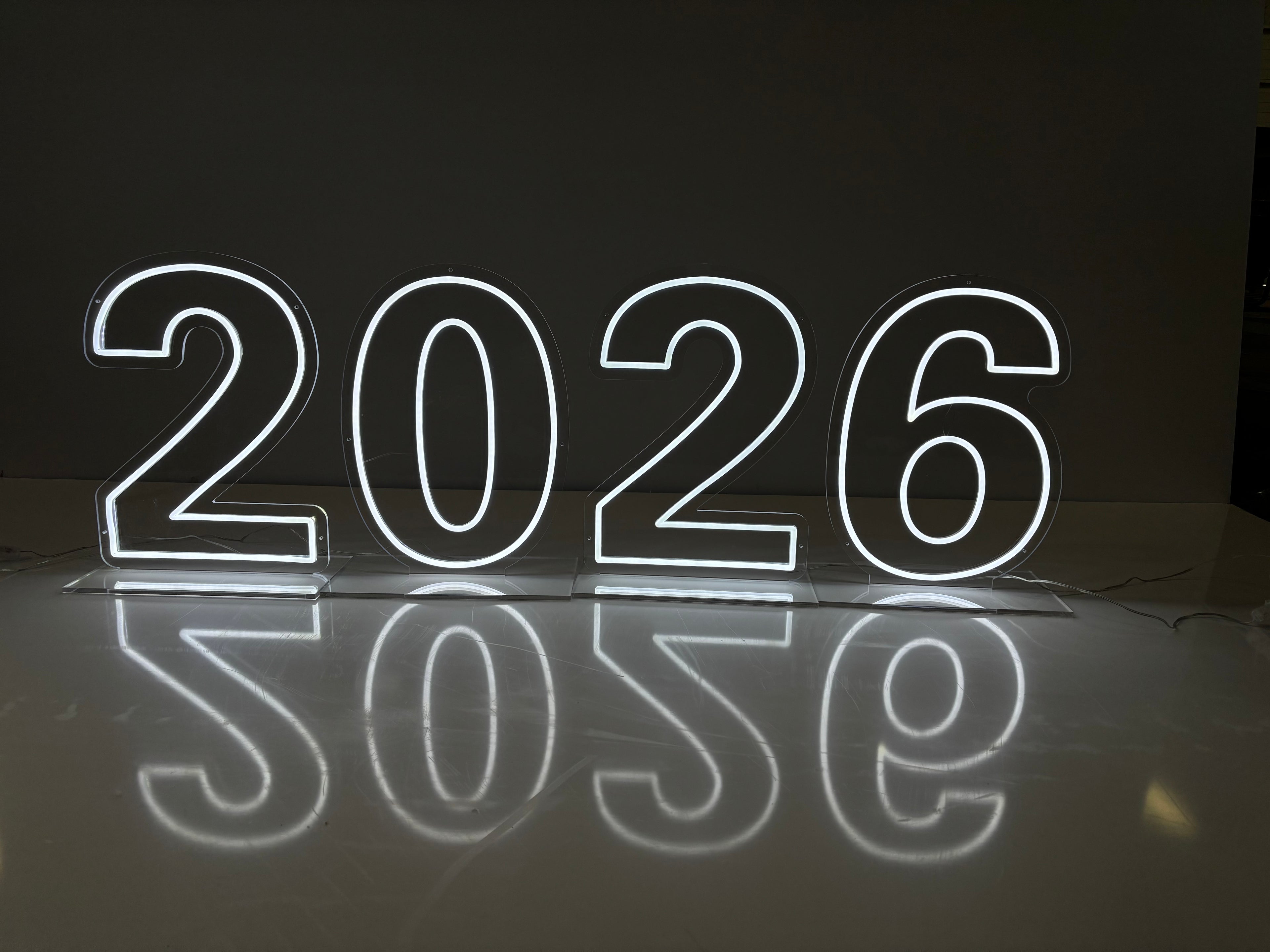 Freestanding Table Number