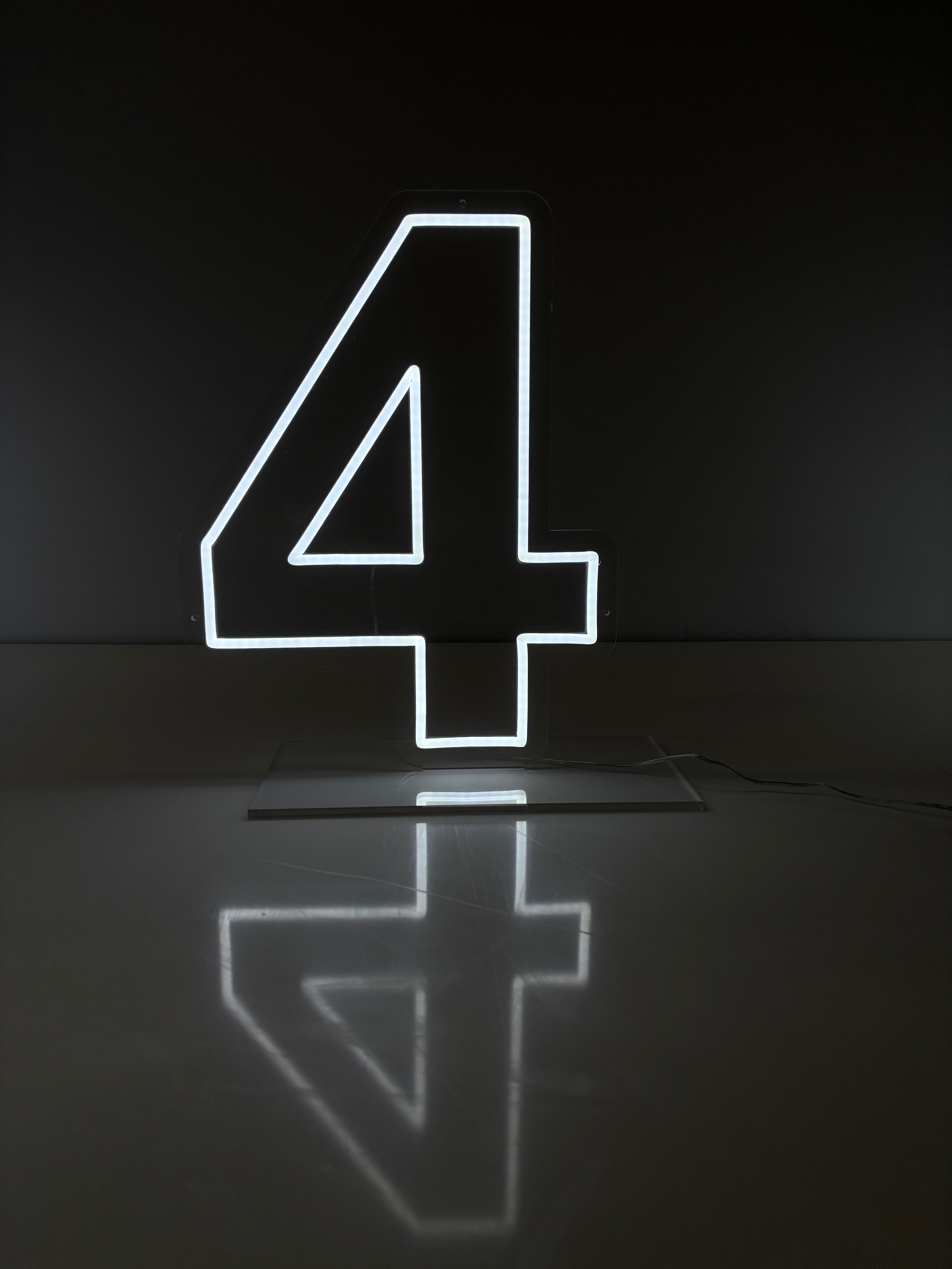 Freestanding Table Number