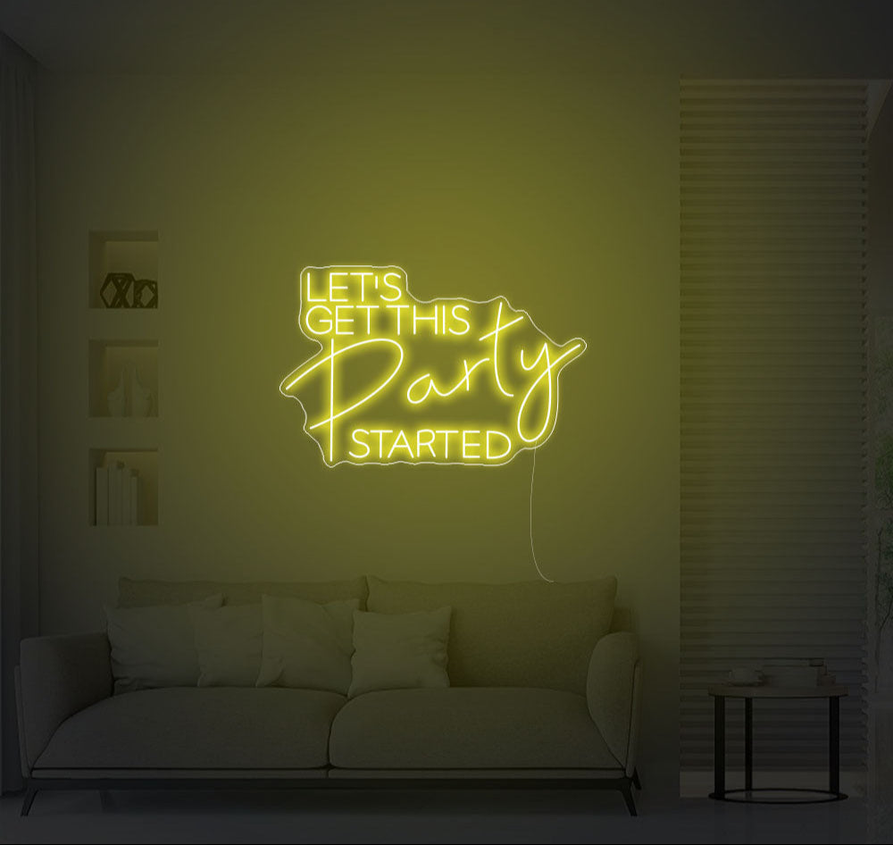 Lets Get This Party Started