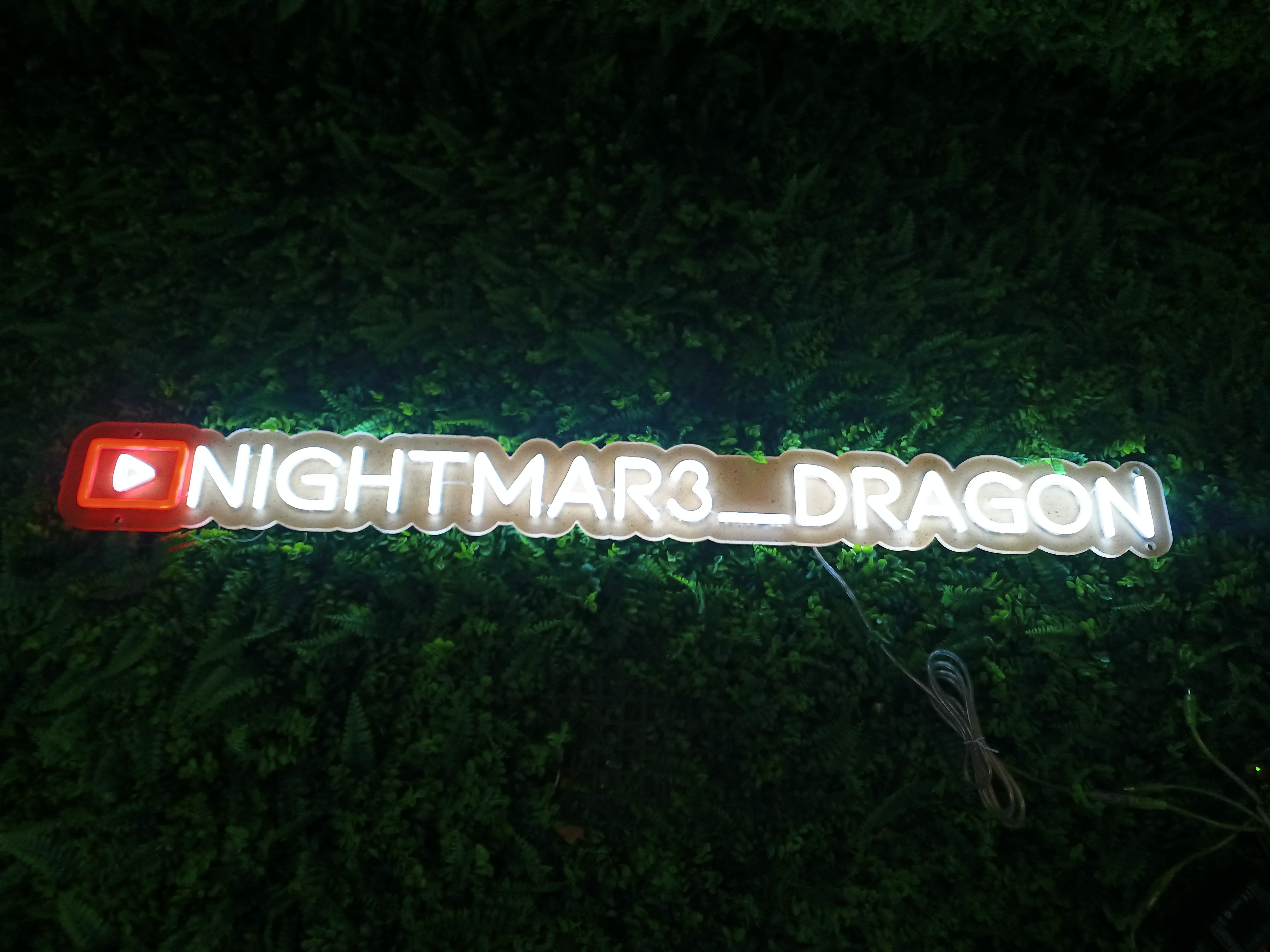 Custom Gaming Neon Sign — Twitch, YouTube, Xbox, Discord & More