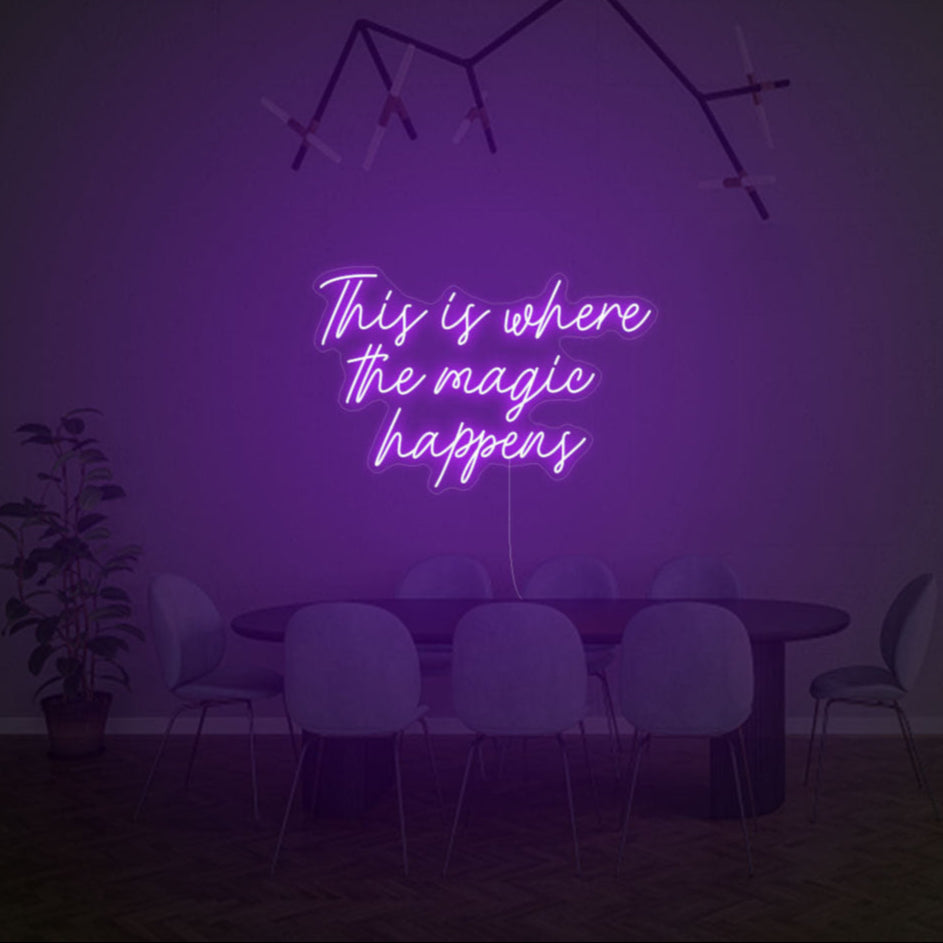 This Is Where The Magic Happens