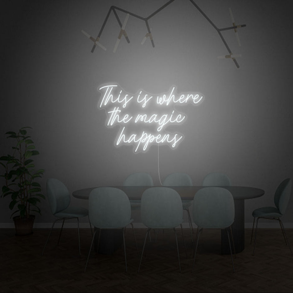 This Is Where The Magic Happens