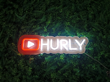 Custom Gaming Neon Sign — Twitch, YouTube, Xbox, Discord &amp; More