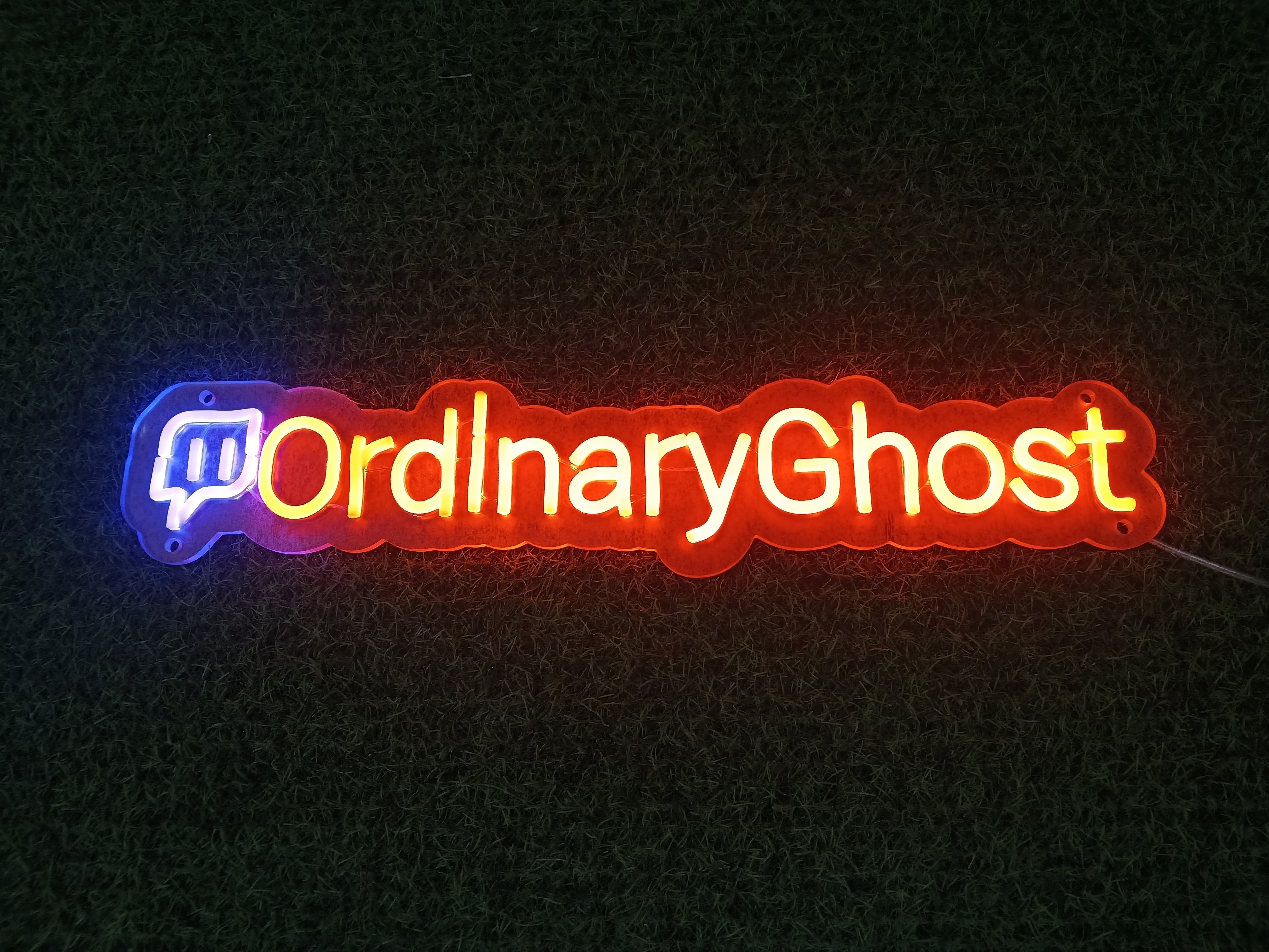 Custom Gaming Neon Sign — Twitch, YouTube, Xbox, Discord &amp; More