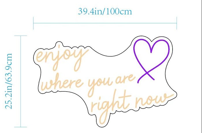 Enjoy Where You Are Right Now