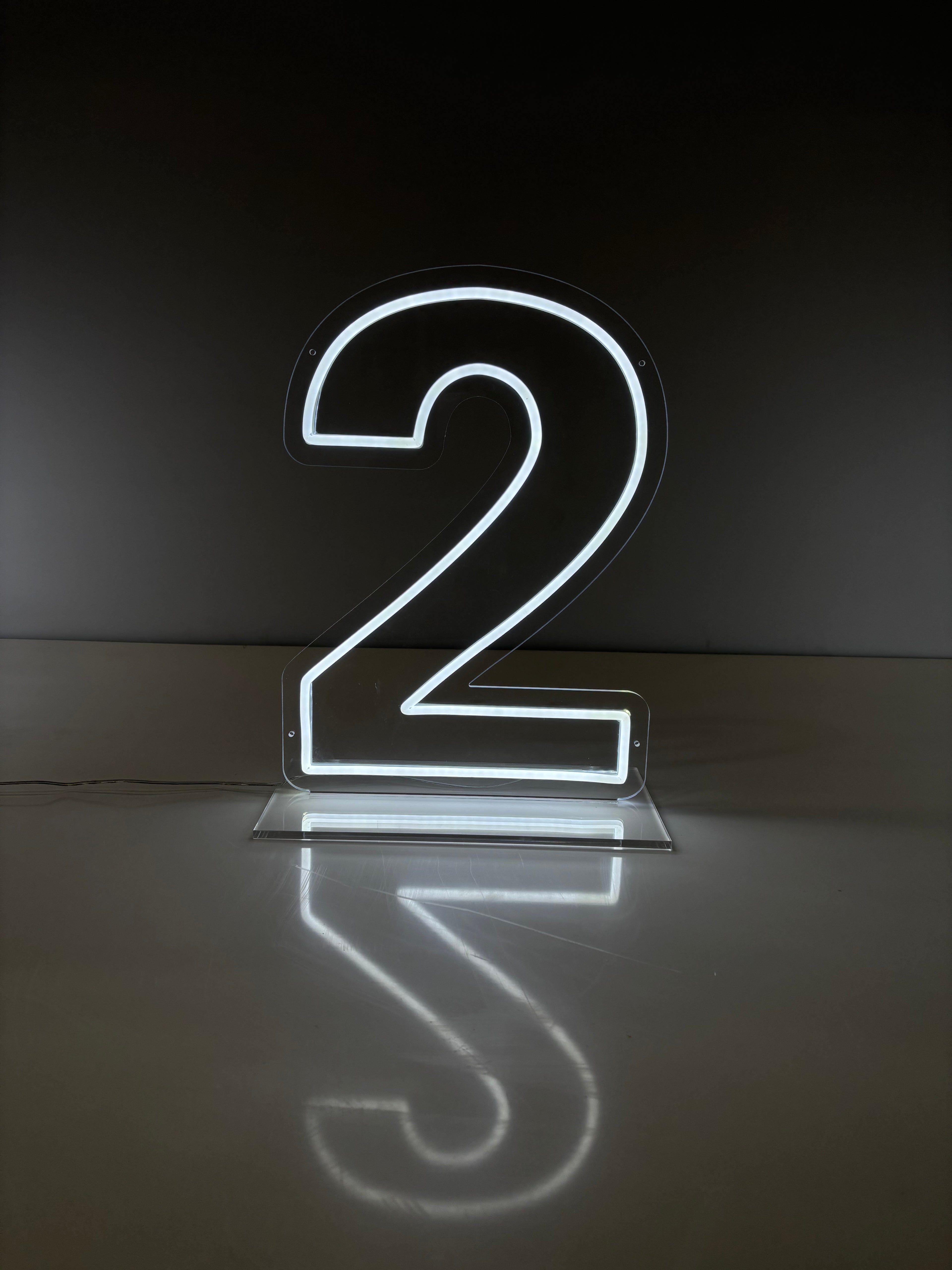 Freestanding Table Number