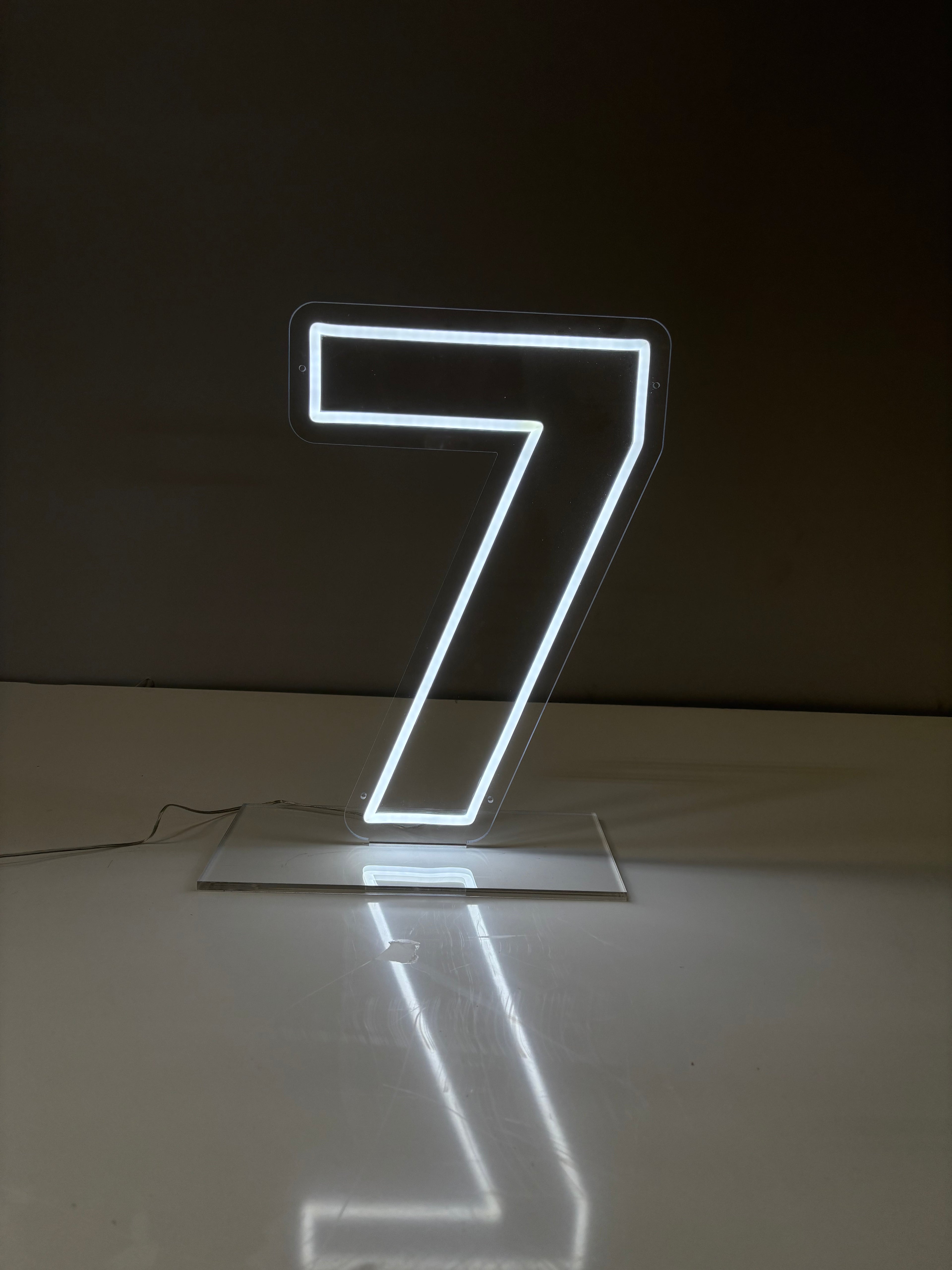 Freestanding Table Number