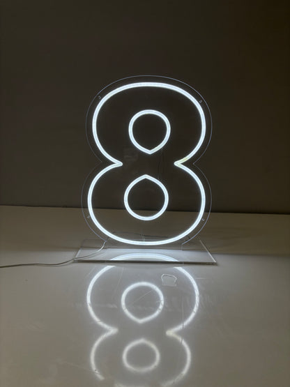 Freestanding Table Number