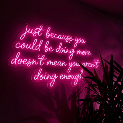 You Are Doing Enough