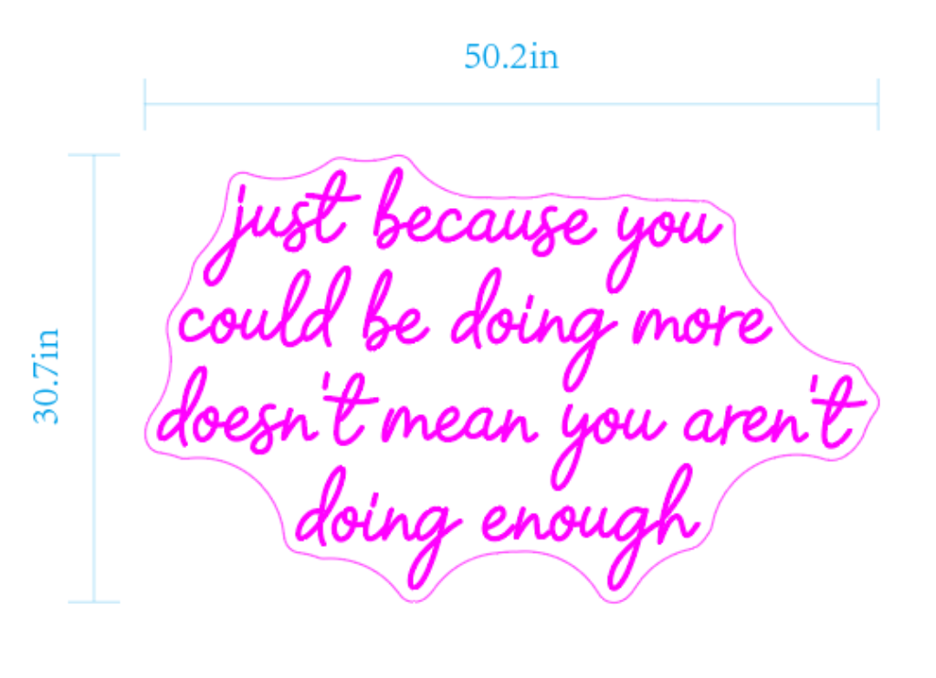 You Are Doing Enough