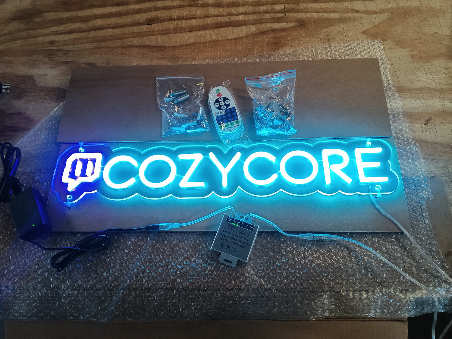 Custom Gaming Neon Sign — Twitch, YouTube, Xbox, Discord &amp; More