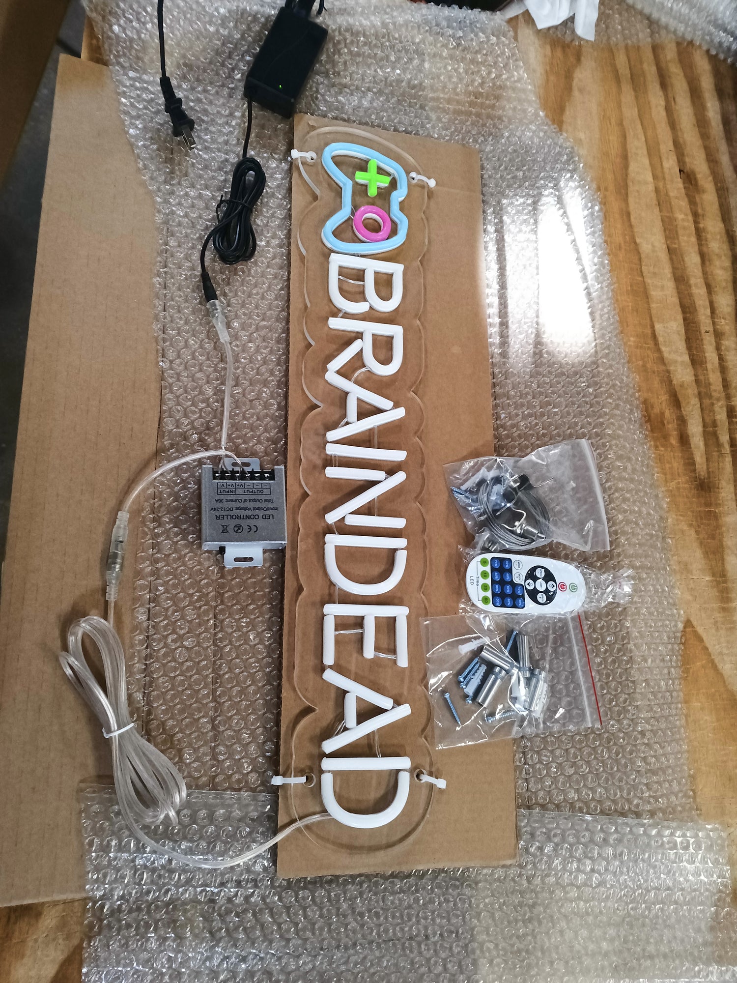 Custom Gaming Neon Sign — Twitch, YouTube, Xbox, Discord &amp; More