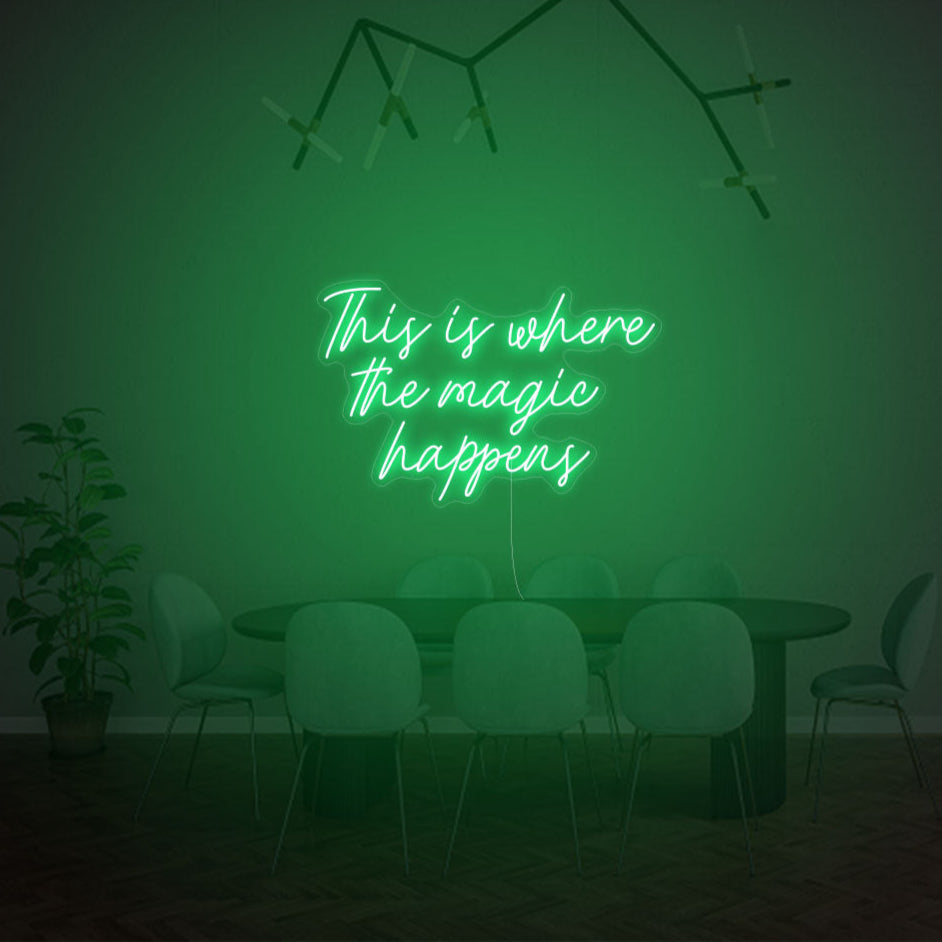 This Is Where The Magic Happens