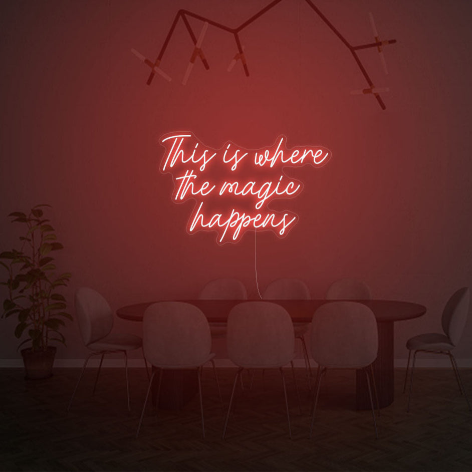 This Is Where The Magic Happens