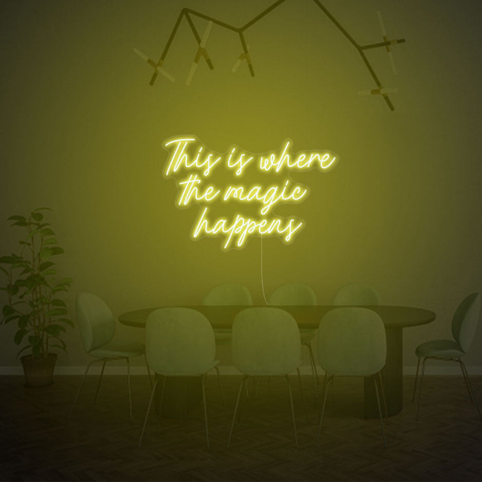 This Is Where The Magic Happens